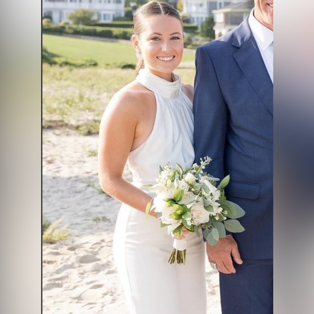 Anthropologie BHLDN Jill Stuart High Neck Jumpsuit